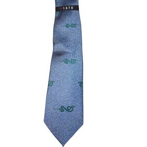 New - 1670 Men's Blue Slim Tie